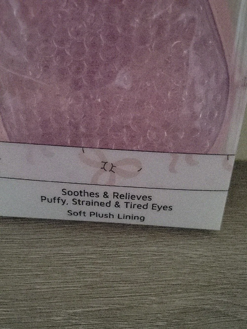Gel Bead Eye Mask for Cold & Heat Relief - Pink